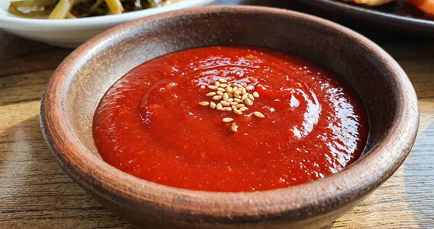 Sweet and Sour Red Chili Paste | 초고추장