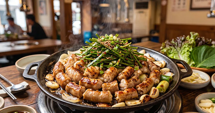 Grilled Beef Large Intestine | 대창구이