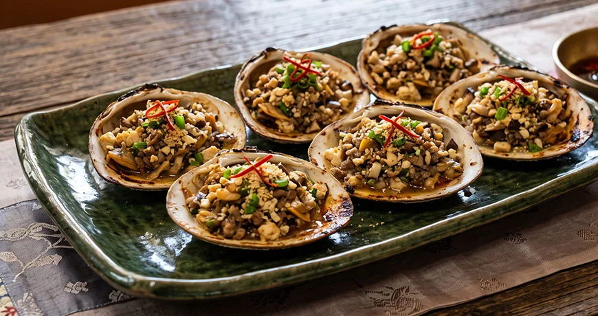 Grilled Hard Clams | 대합구이