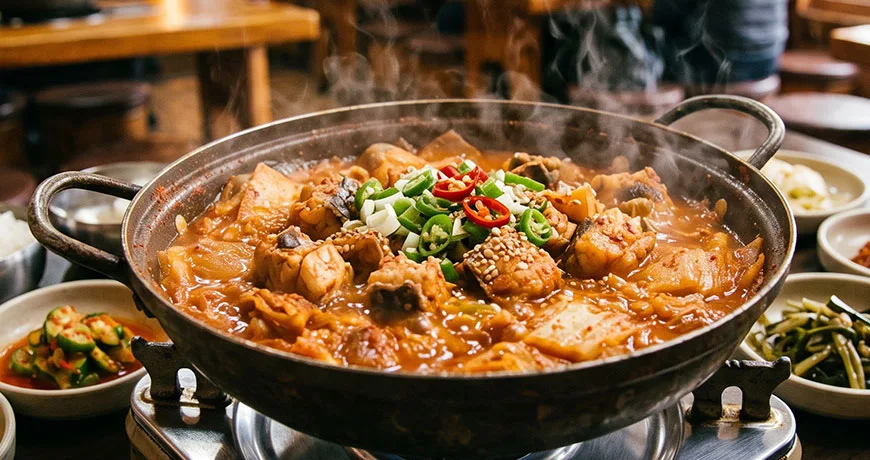 Stir-fried Pacific Spiny Lumpsucker | 도치두루치기