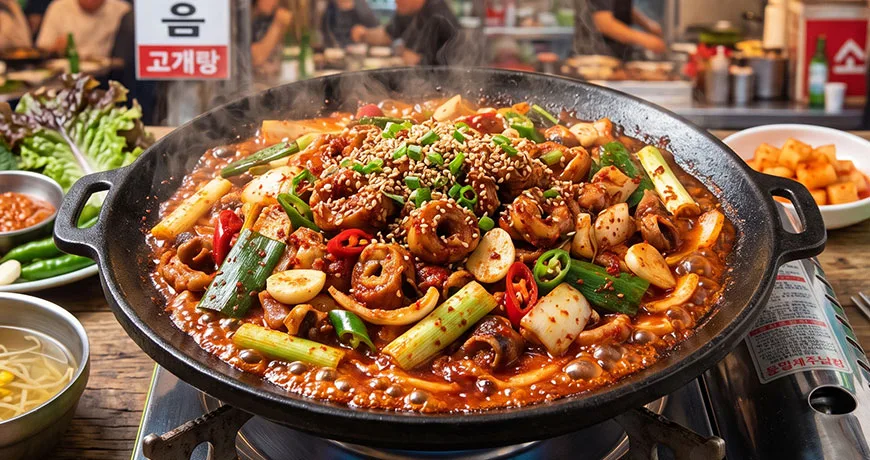 Stir-fried Sea Eel | 곰장어볶음