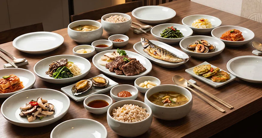 Korean Table d’hote | 한정식