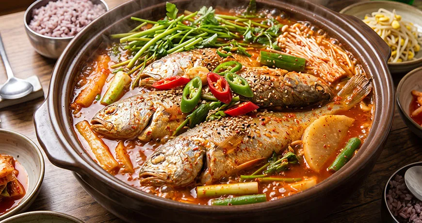Spicy Yellow Croaker Stew | 조기매운탕