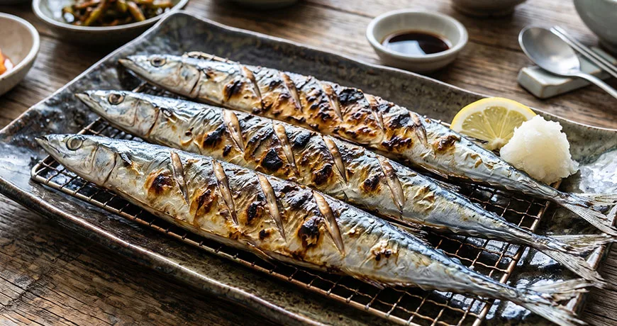 Grilled Saury | 꽁치구이