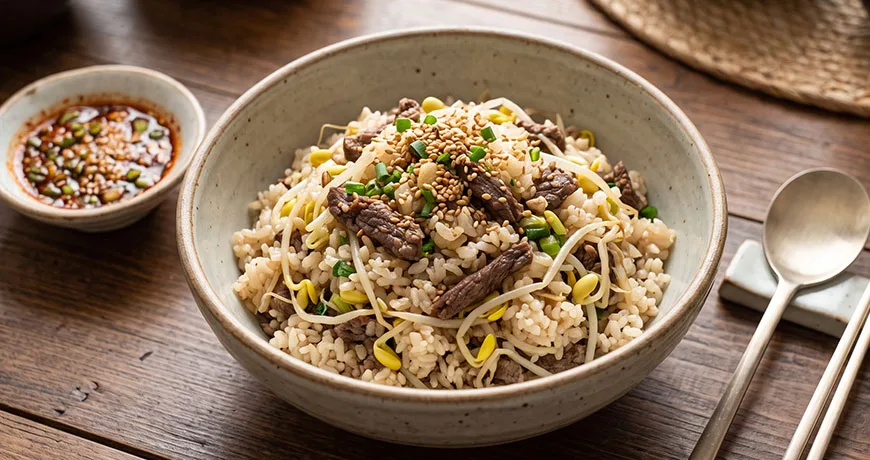 Bean Sprout Rice | 콩나물밥