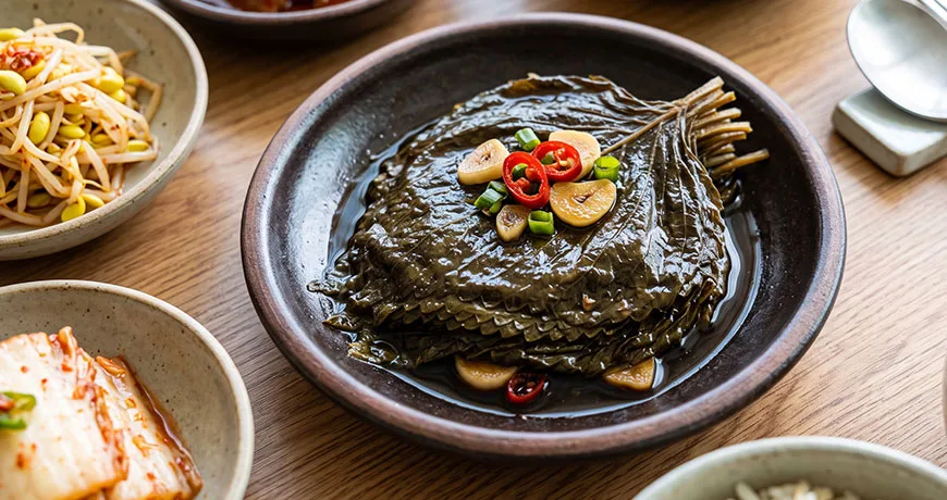 Pickled Bean Leaf | 콩잎장아찌