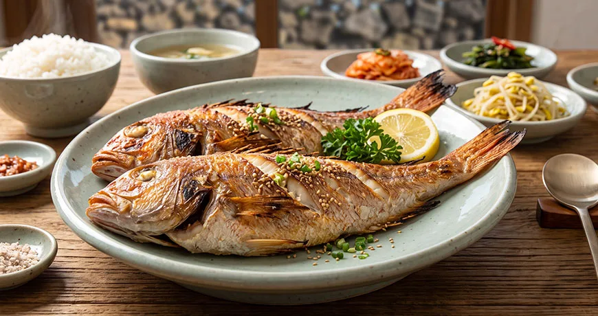 Grilled Red Tilefish | 옥돔구이