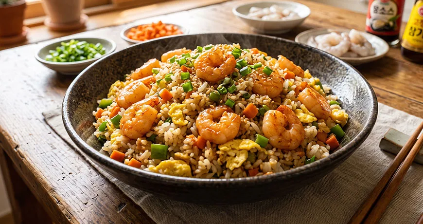 Shrimp Fried Rice | 새우볶음밥