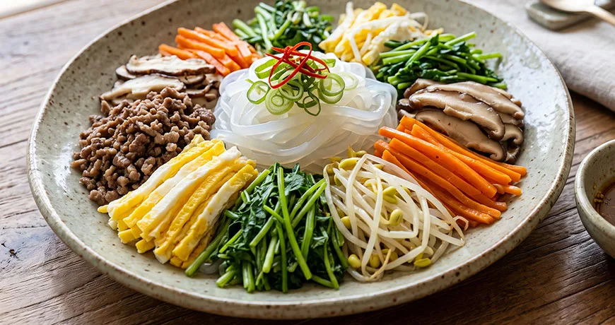 Mung Bean Jelly Salad | 탕평채
