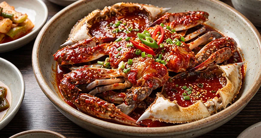 Spicy Marinated Crab | 양념게장