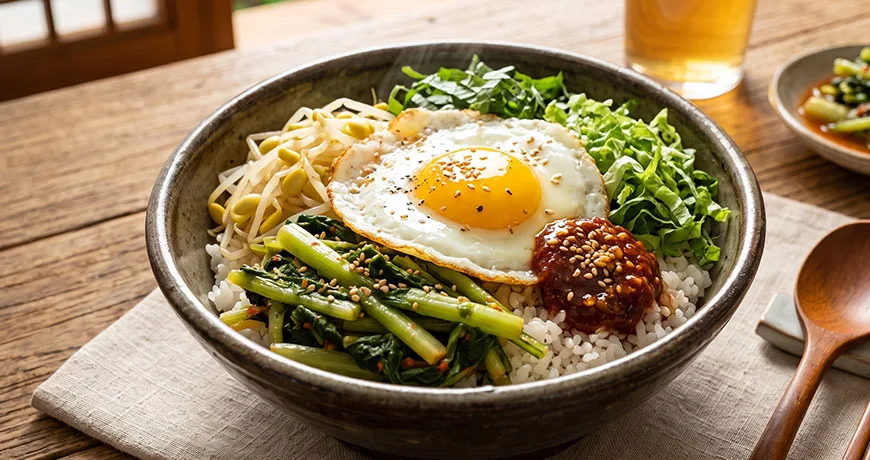 Young Summer Radish Bibimbap | 열무비빔밥